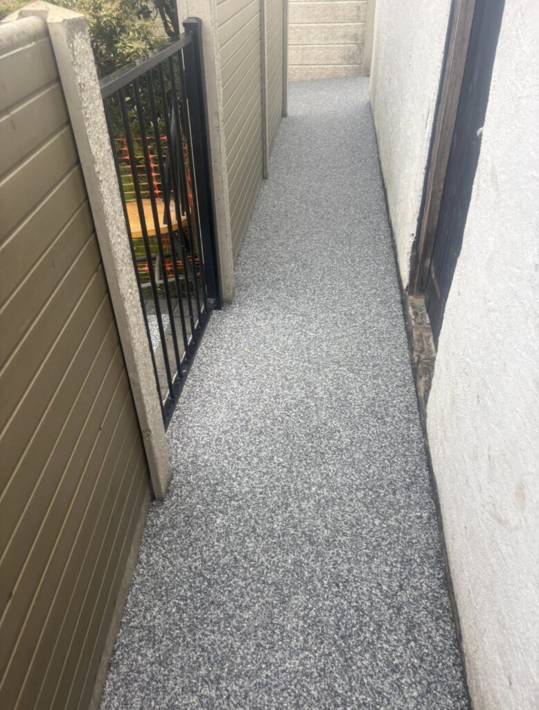 Resin bound paths in Anglesey and Gwyned