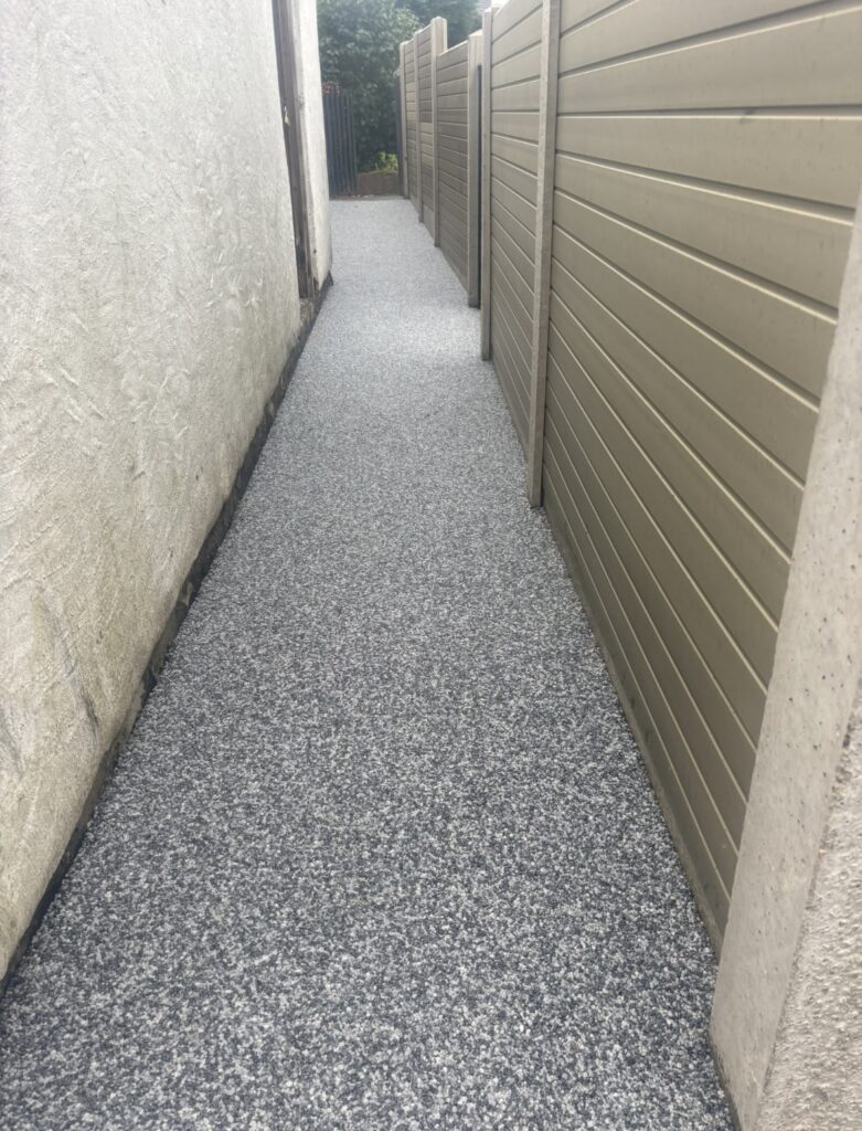 Resin bound paths in Anglesey and Gwyned